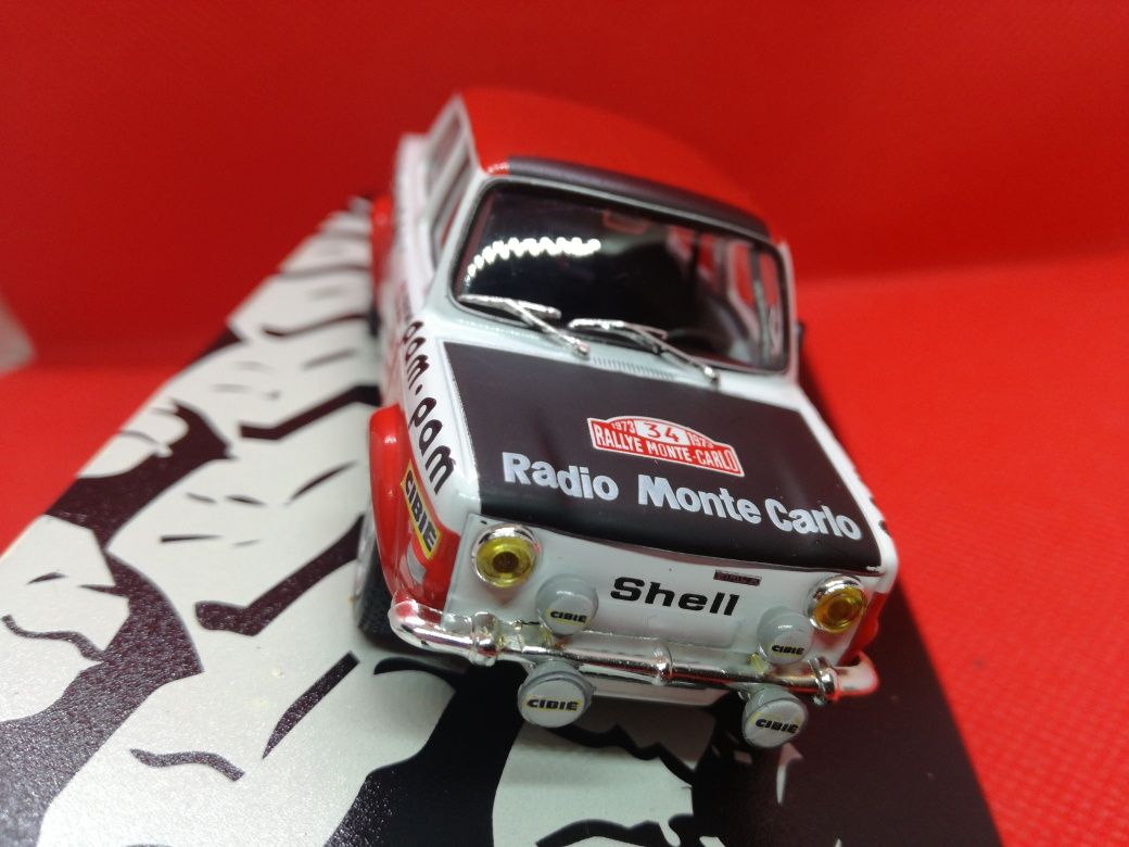 N.157 Miniaturas Renault 12 e Simca 1000 Rally Monte Carlo 1973 novos