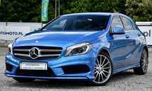 Mercedes-Benz Klasa A LED Navi SKÓRA bixenony bogato wyposażony grzane fotele