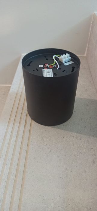 Lampa - tuba czarna