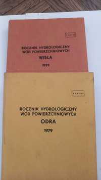 Roczniki hydrologiczne z PRL-u  Odra i Wisła, cena za oba.