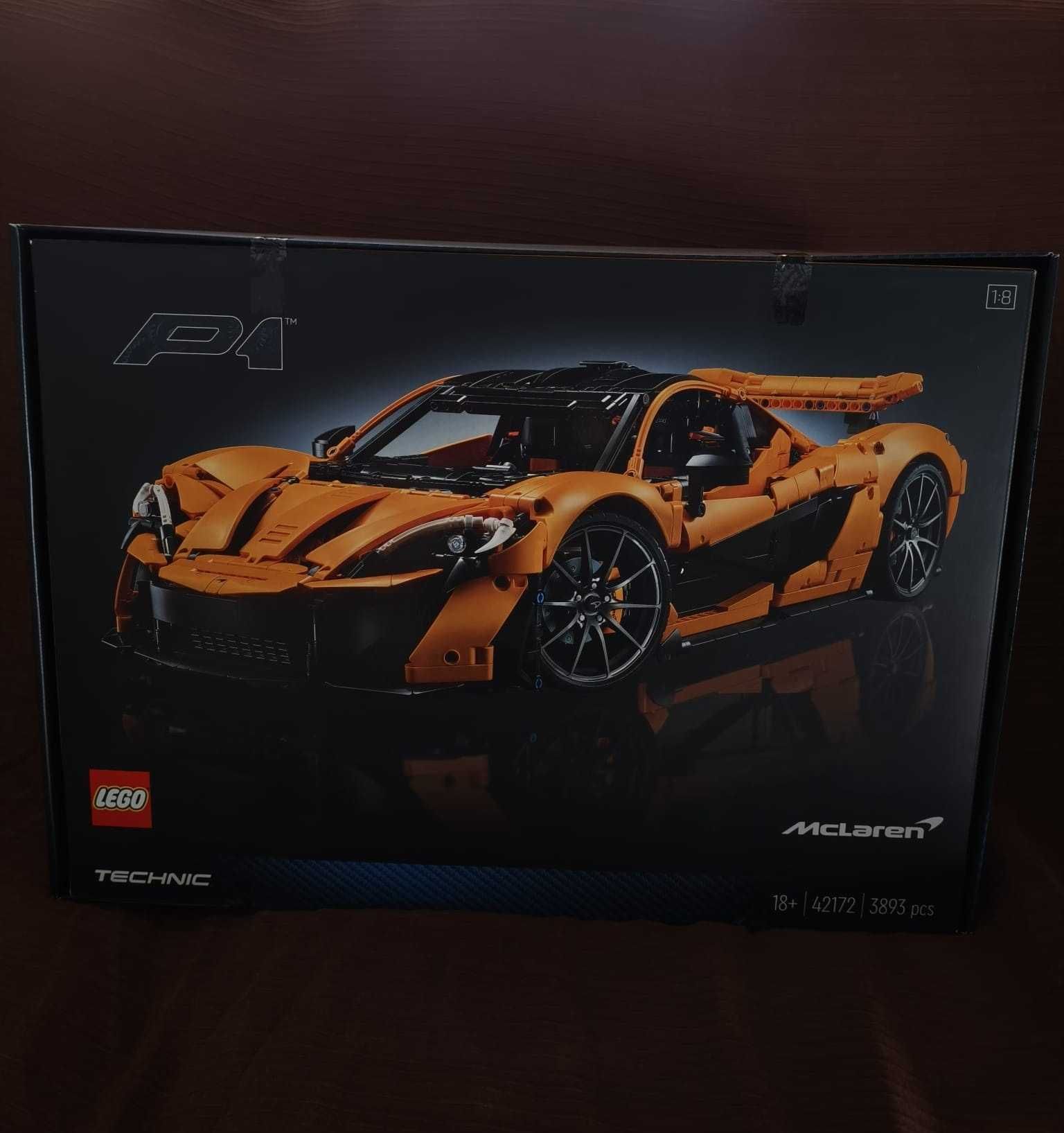 Lego Technic McLaren P1 42172 NOVO e SELADO