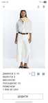 Джинси  кюлоти палаццо укороченi  Zara р.42