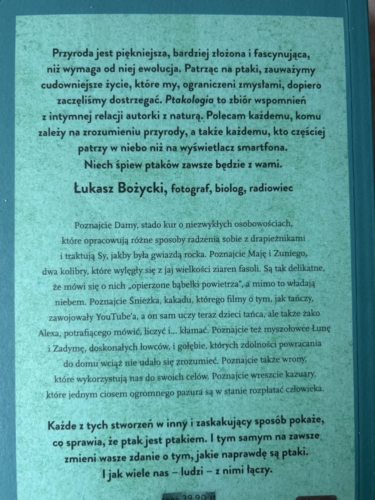 Sy Montgomery Ptakologia