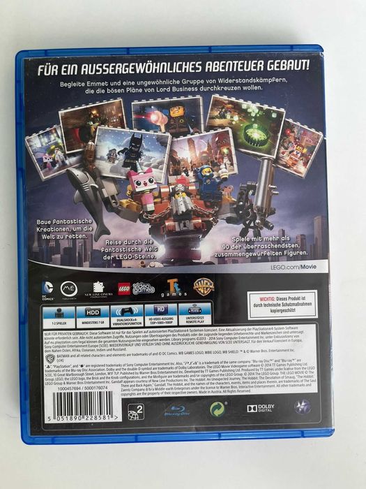 Gra LEGO Movie Videogame na PS4