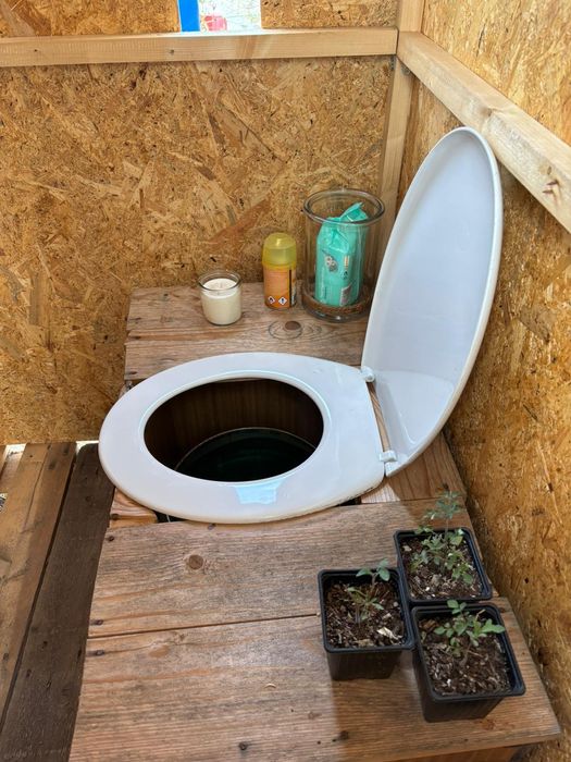 Casa de banho seca OFFGRID