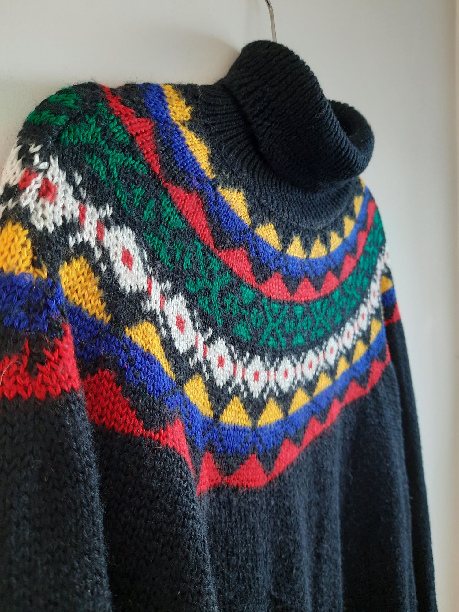 Sweter oversize Vintage M L XL