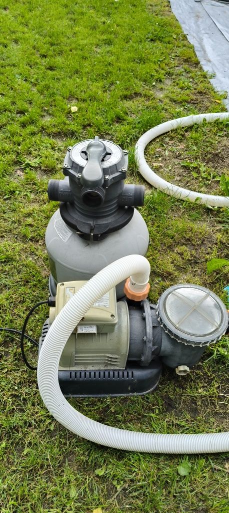Pompa piaskowa INTEX SF15220 cały zestaw. Zbiornik 18 kg.