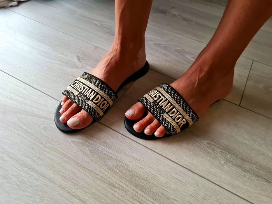 Klapki Christian Dior 36,37,38,39,40,41 Wysyłka natychmiast