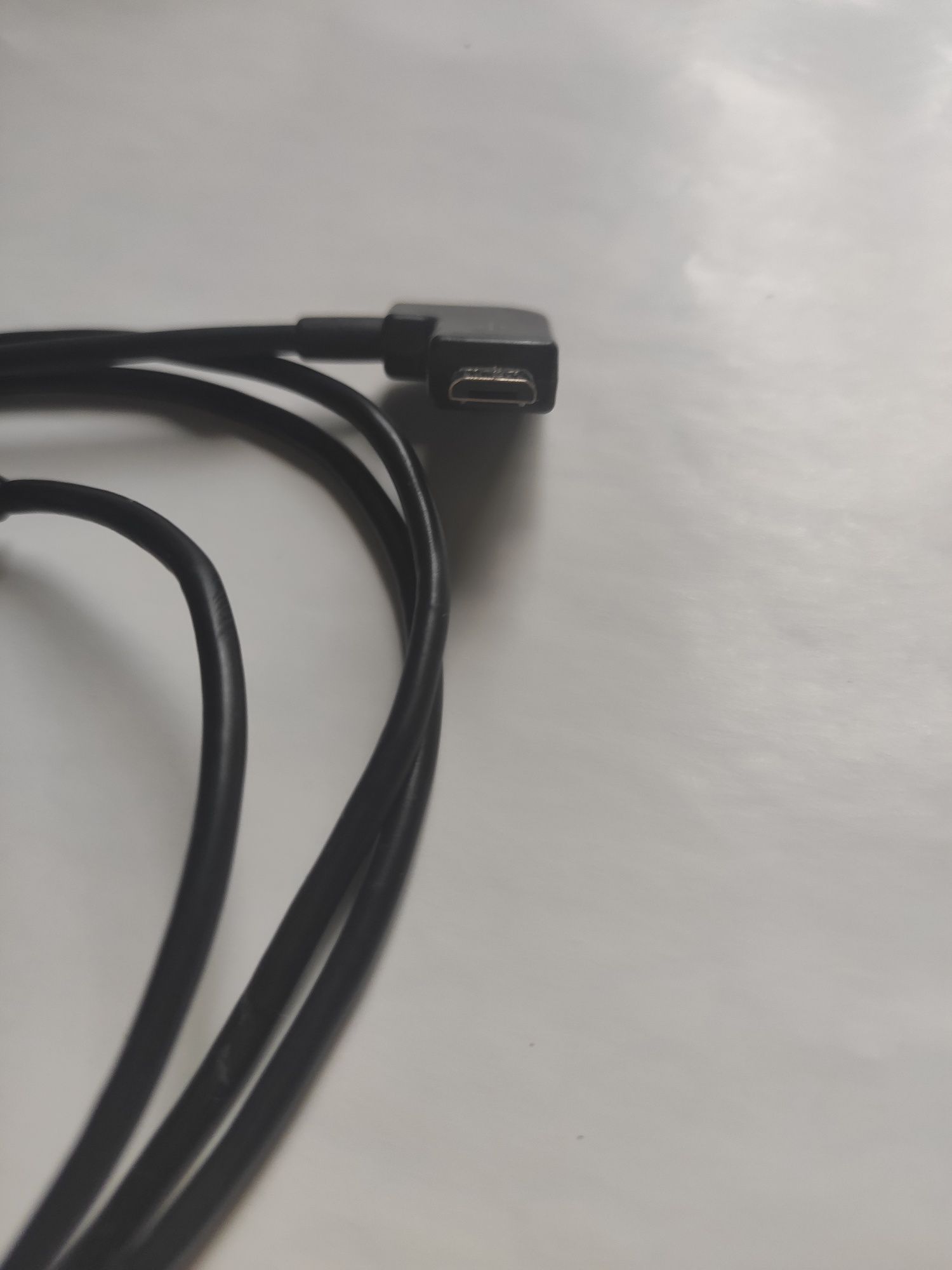 Кабель microUSB с угловым штекером