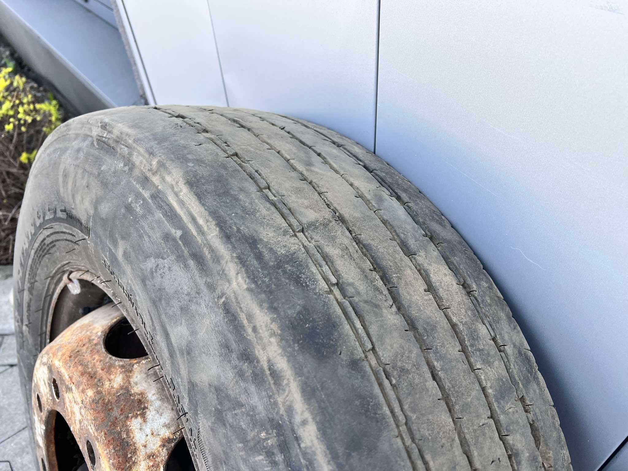 2x Koło Felga Opona 19,5 cala DAF 8 śrub 285/70/19,5