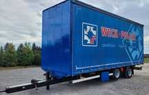 Schmitz Cargobull RUFA Tandem jumbo przejazd 7,7 przestrzenna  Uchwyt do wózka, przestrzenny, przejazdowy, wózek Moffett