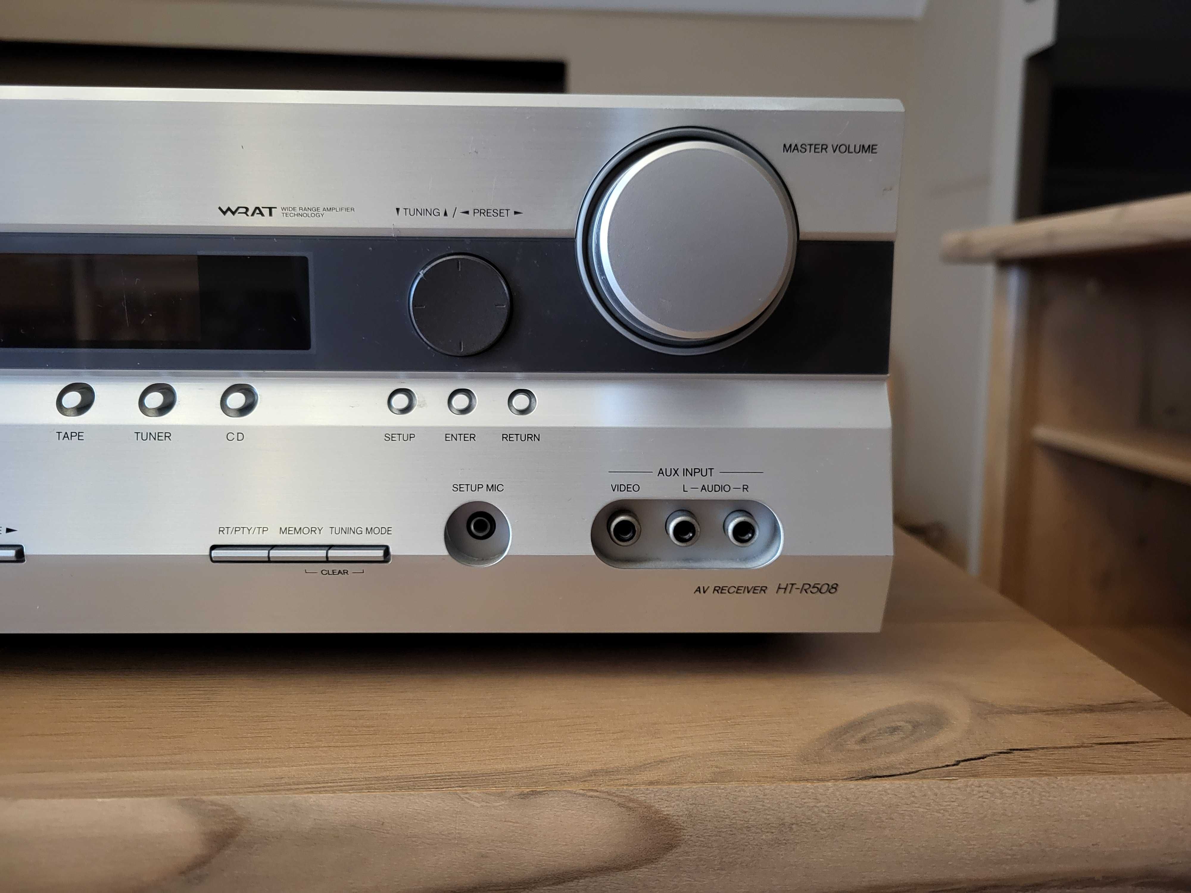 amplituner ONKYO HT-R508 5 kanałów 560W - KLASYK, Stan idealny