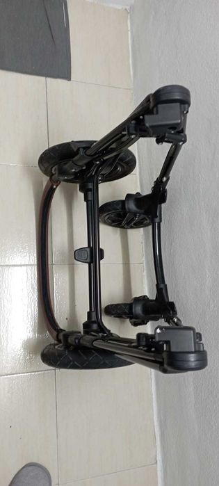 Carrinho de bebé dobrável, 3 em 1