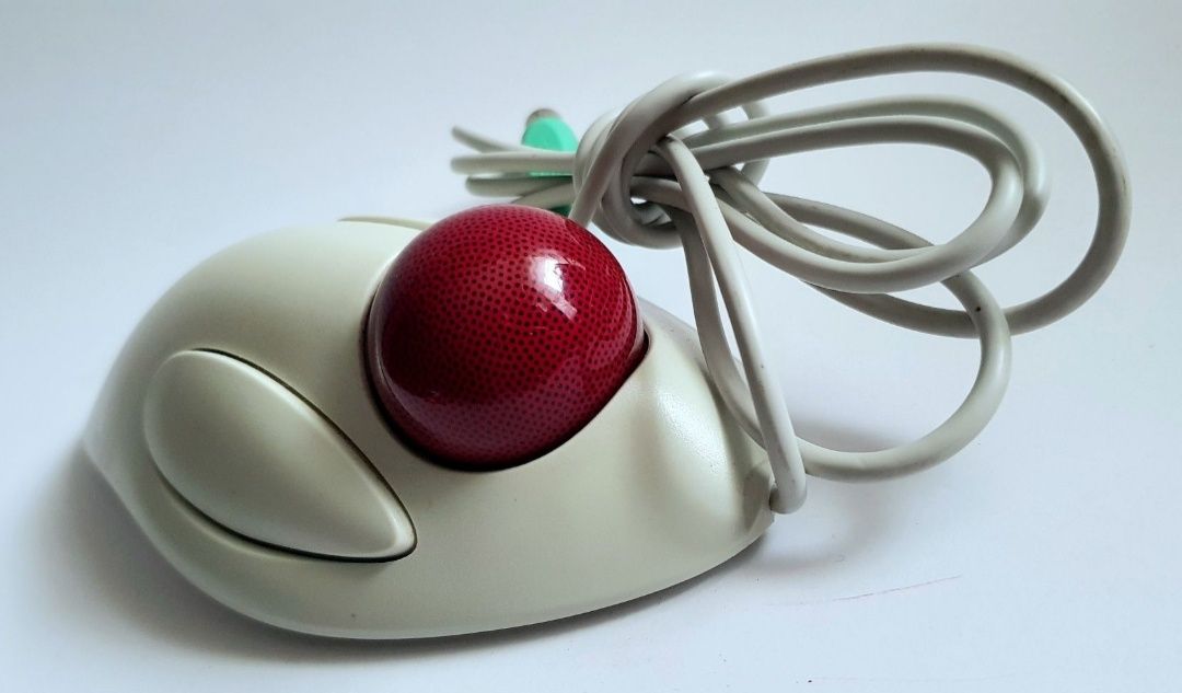 Myszka Trackball Logitech PS/2 Vintage