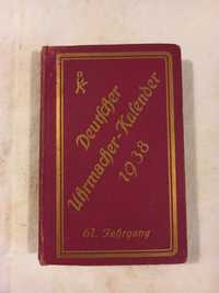 Stara książka niemiecka - kalendarz 1938