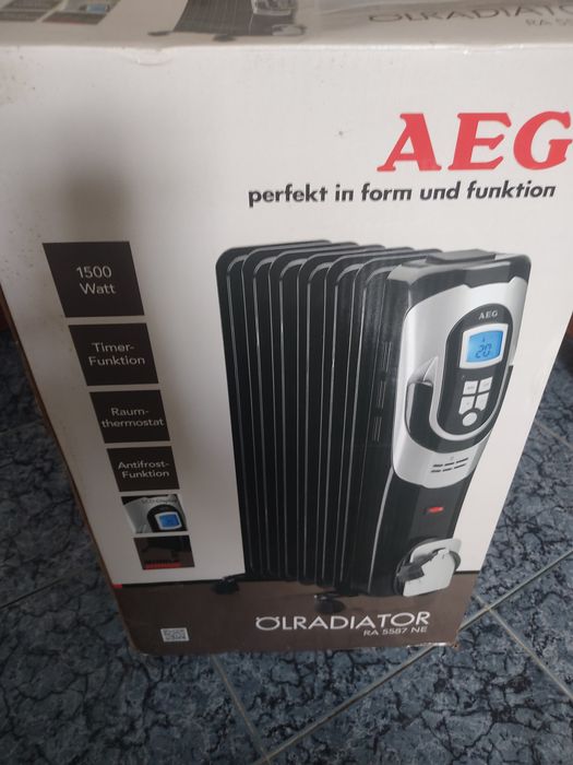 Aquecedor Radiador a óleo novo na caixa marca AEG
