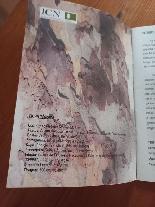 Livro cerca do convento mata dos 7 montes