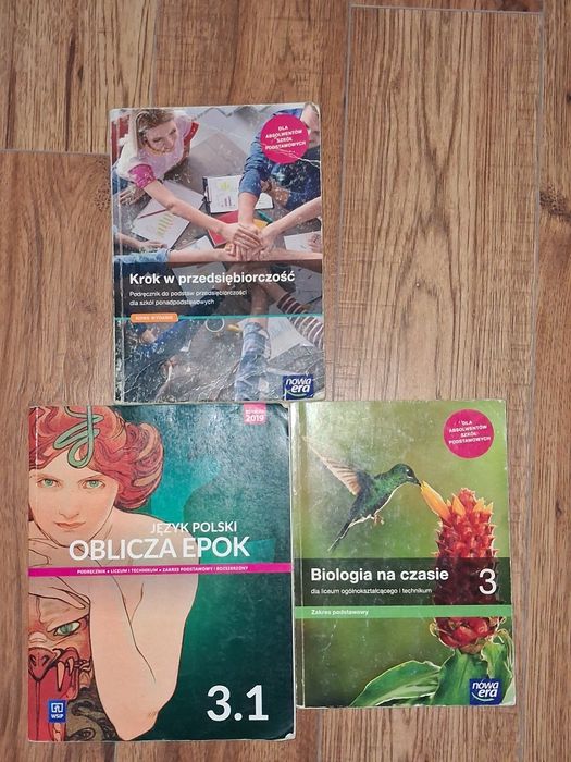 Książki 3 klasa szkoła ponadpodstawowa