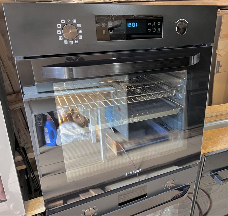 Духовка чорна Samsung DualCook подвійне приготування(Малайзія)