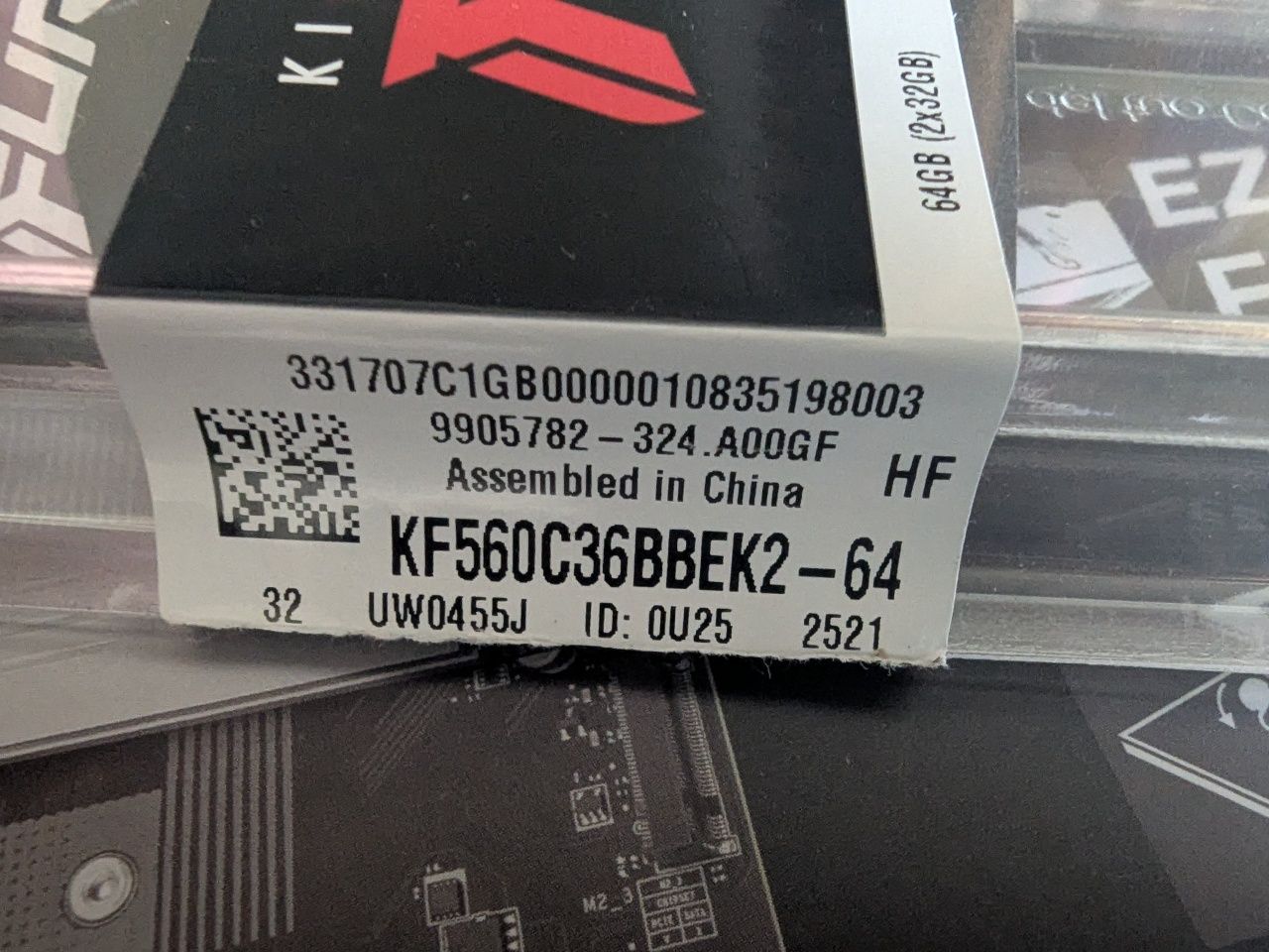 Combo CPU ryzen, motherboard, e 64Gb ddr5