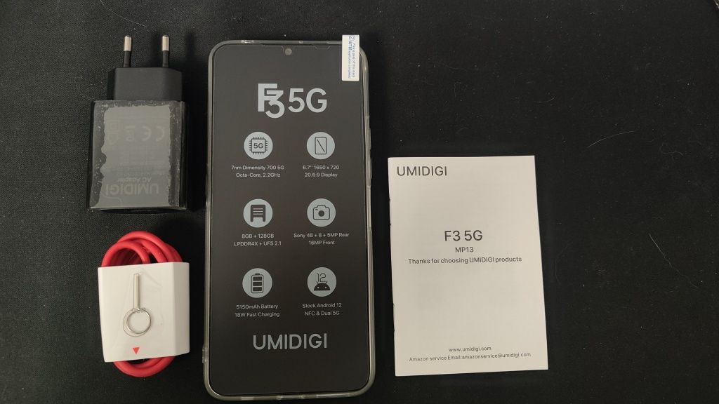 Смартфон Umidigi F3 5G, 8/128+tws в подарунок.