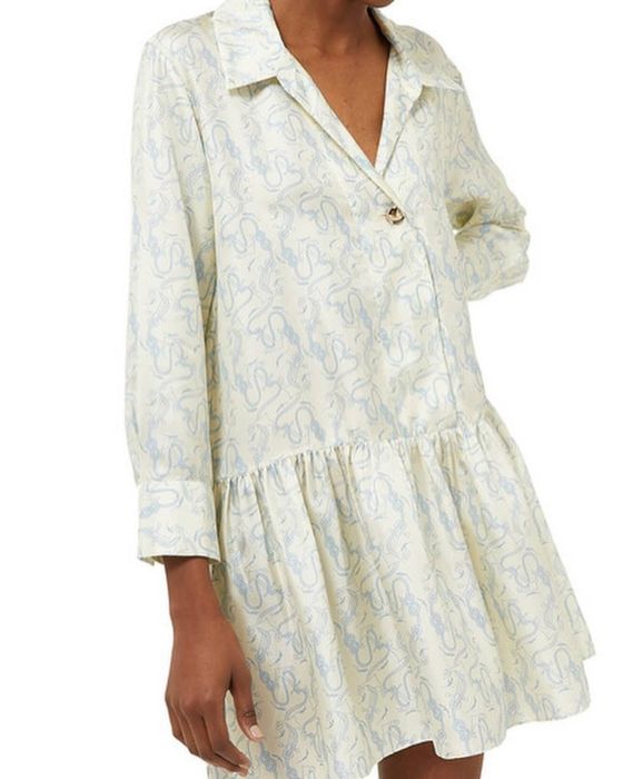 Оригинальное Шелковое платье  Sandro Paris