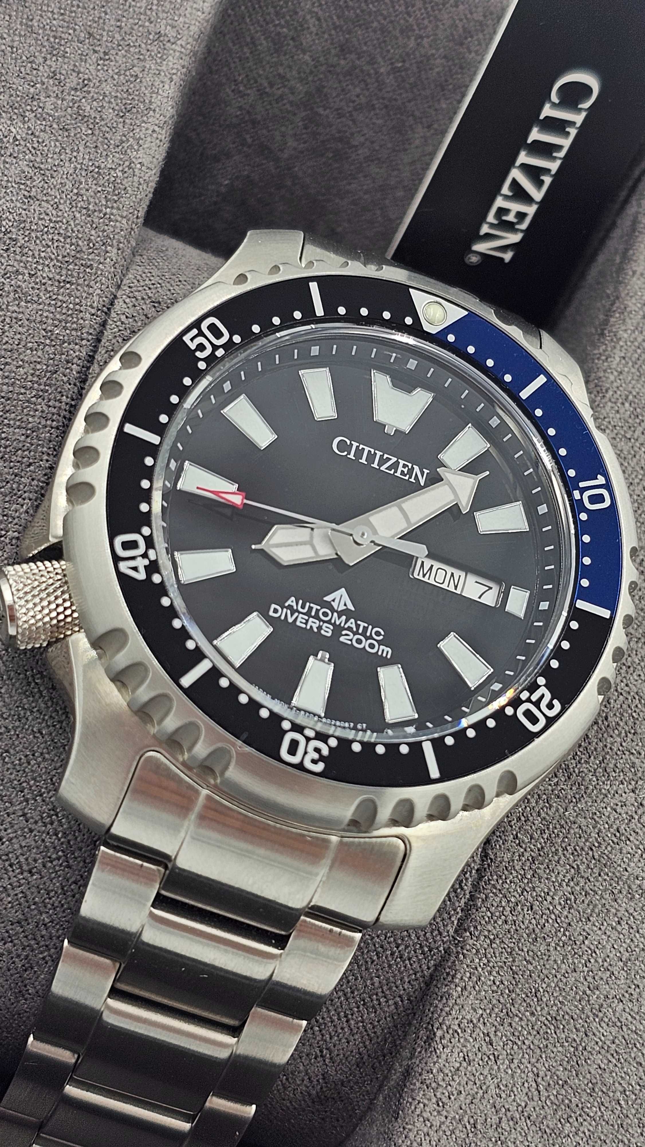 Citizen Promaster Diver Automat *Szafir* Wyjątkowy Model *Solidny*