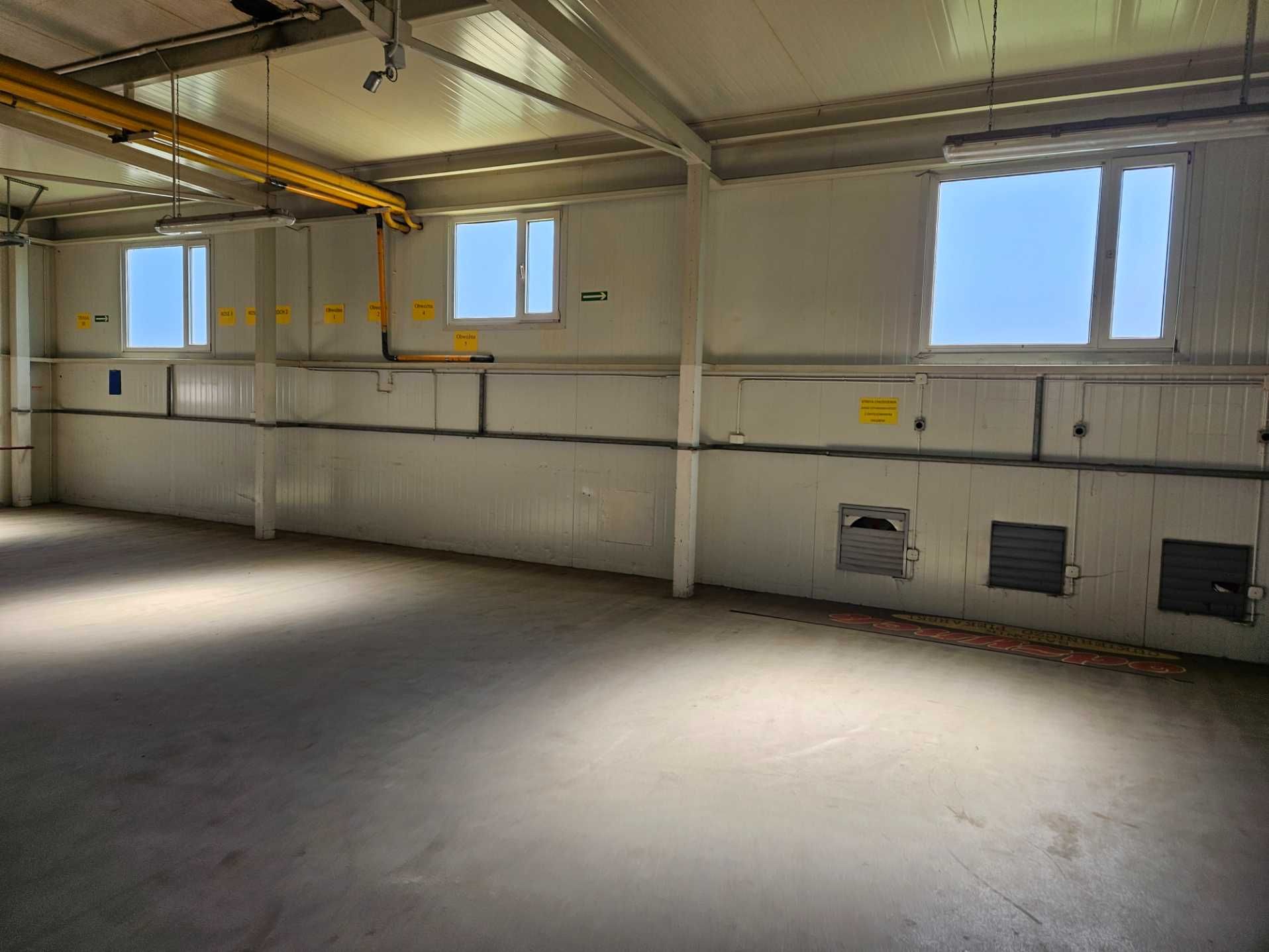 Magazyn 245m2, utwardzony i ogrodzony teren wokół, instalacja elektr
