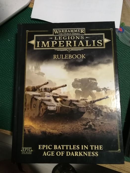 Warhammer Horus Heresy Legions Imperialis duża armia Alpha Legionu