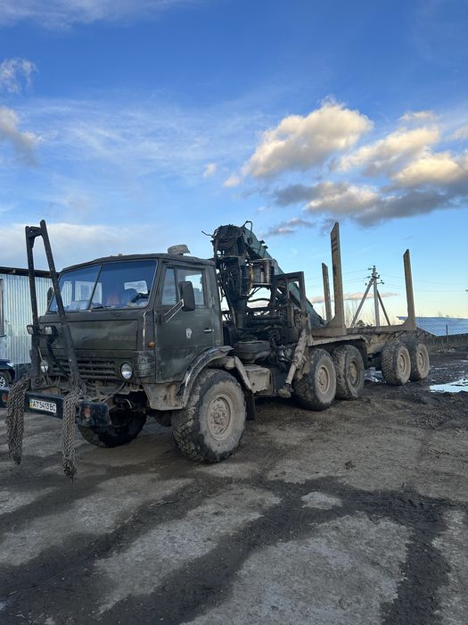 Лісовоз Камаз 43-10