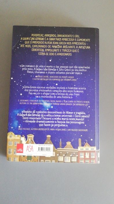 livro a culpa é das estrelas - john green