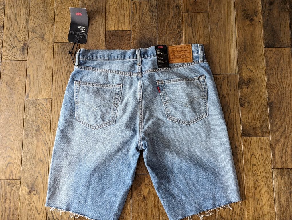 Szorty Levi's 511 jeans 34 krótkie spodenki slim fit Levis