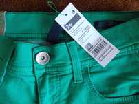 spodnie Benetton JEANS , Jeggingsy - oryginalne , nowe, color vintage
