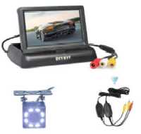 KIT câmara monitor WIRELESS LCD estacionamento marcha atras carro NOVO