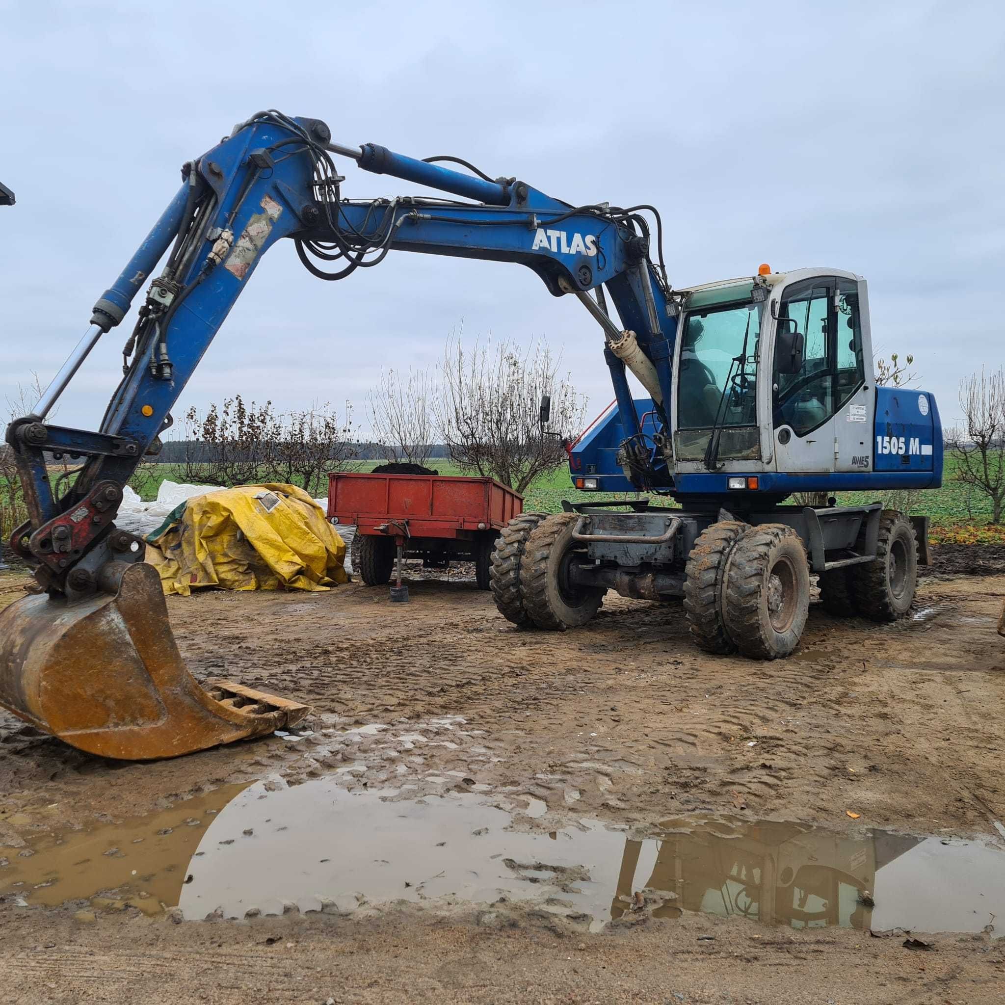 Koparka Terex Atlas 1505 KOŁÓWKA