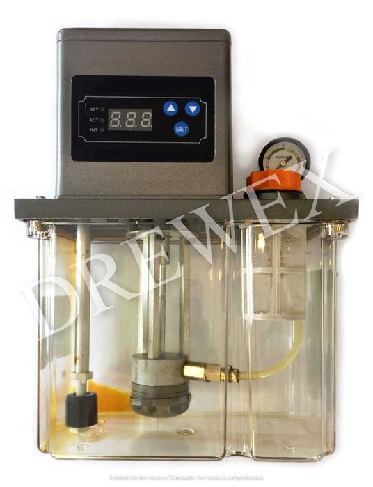 Automatyczna pompa centralnego smarowania poj.1,5l lub 3l do strugarki