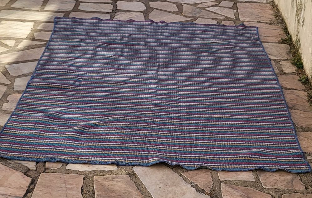 Tapete de lã  multicores