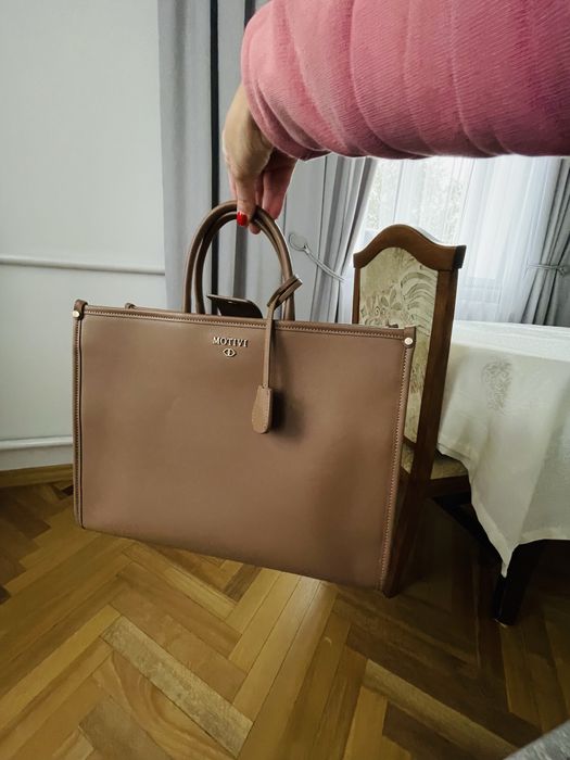 Сумка для шопінгу Моtivi коричнева, з ручками
