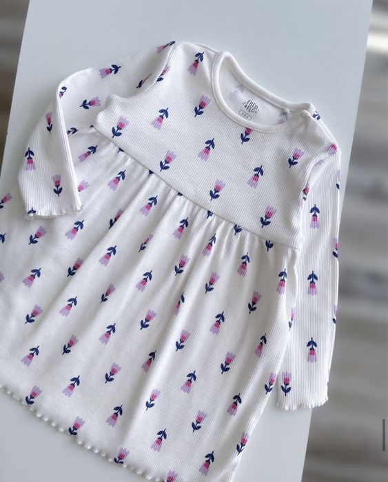 Сукня дитяча в квіточки F&F 3-6 міс