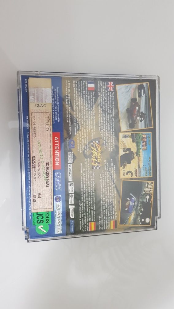 Jogo da Sega Dremcast Buggy Heat