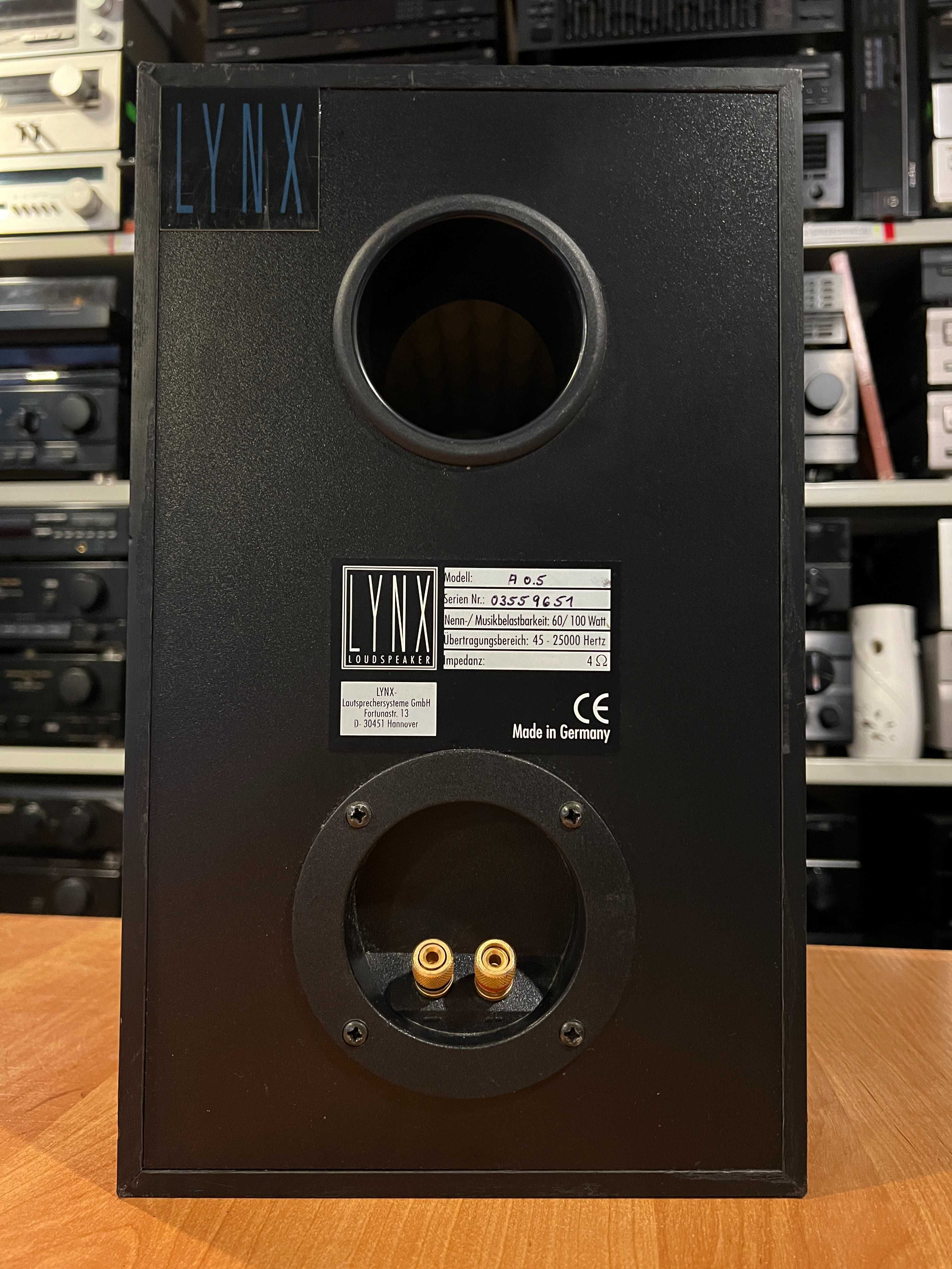 Kolumny podstawkowe LYNX A0.5, monitory, Audio Room
