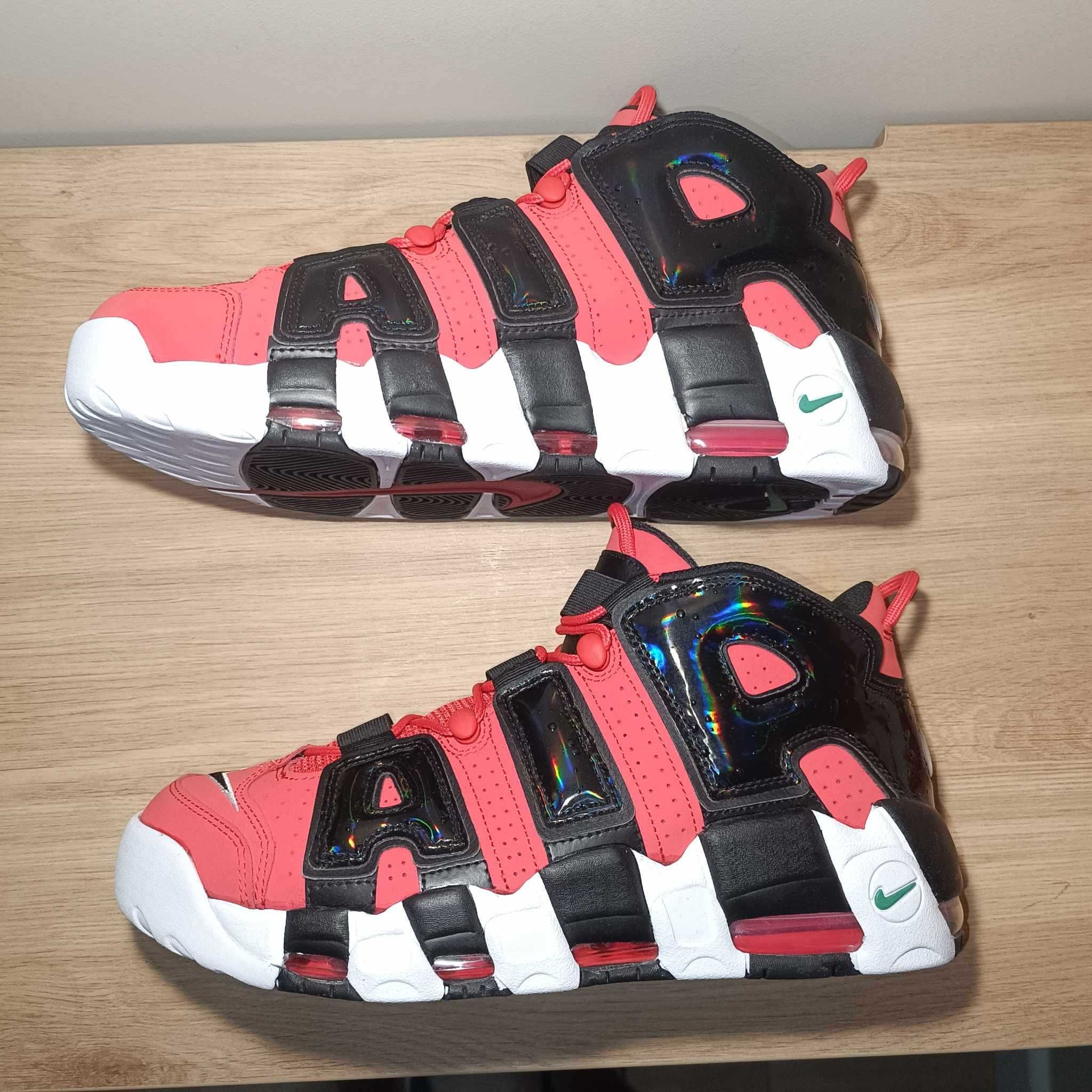 Nike Air More Uptempo '96 r. 45 (29 cm) Lobster/Black-White-Green Nois