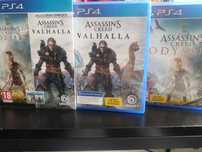 Gry assassin's Creed Odyssey i valhalla stan bardzo dobry
