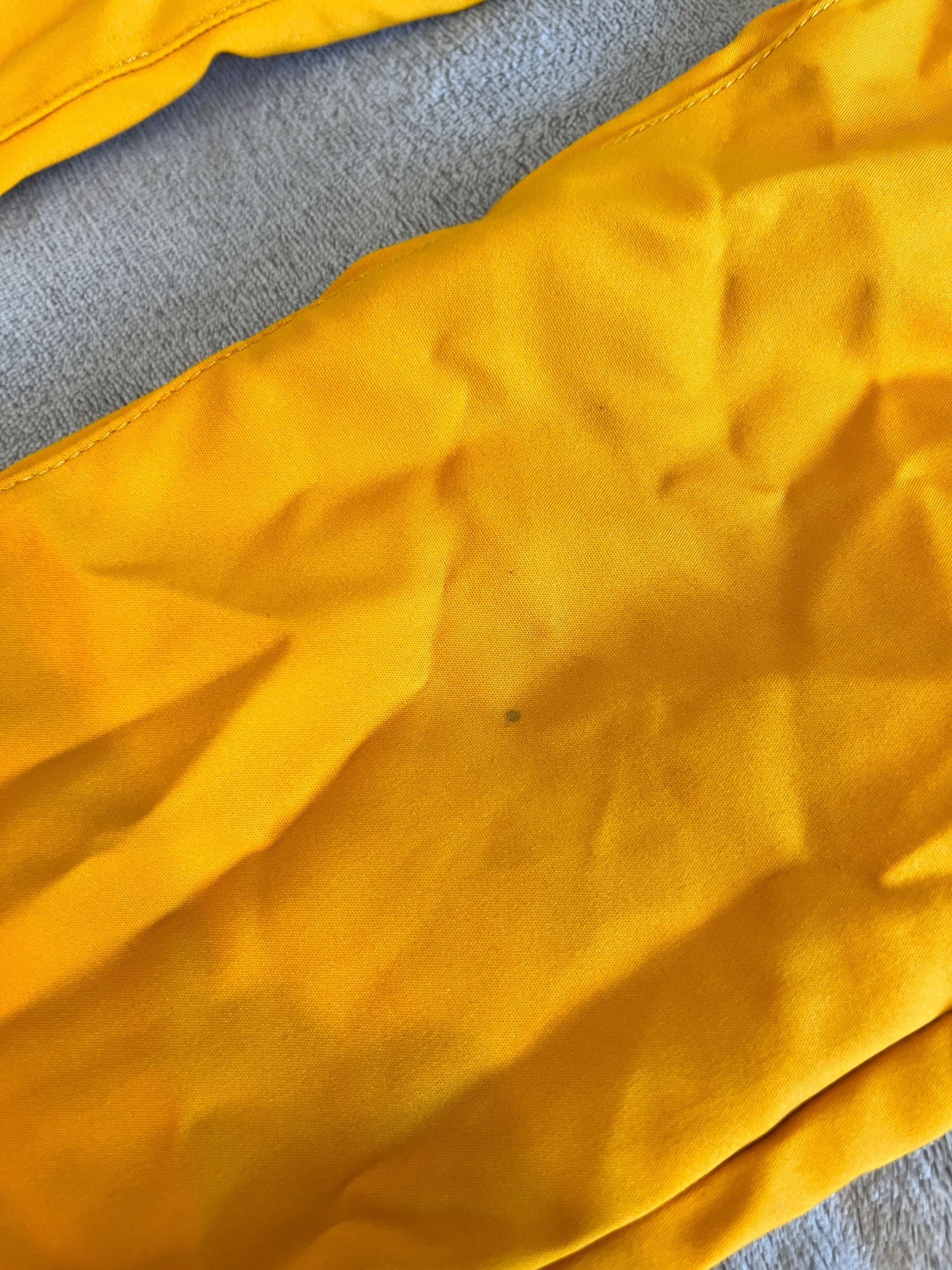 Spodnie / rurki żółte musztardowe