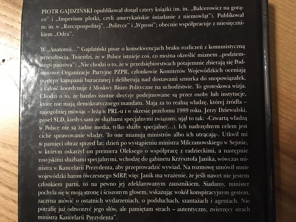 „Anatomia zbrodni nieukaranej” Piotr Gajdziński