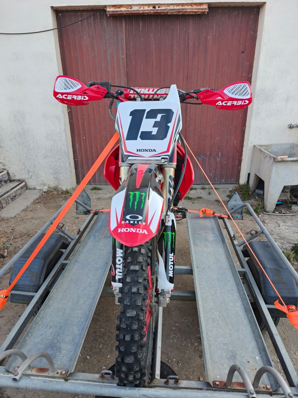 Honda Crf250r 2007 versão escapes, possibilidade de entrega Ler anúnci