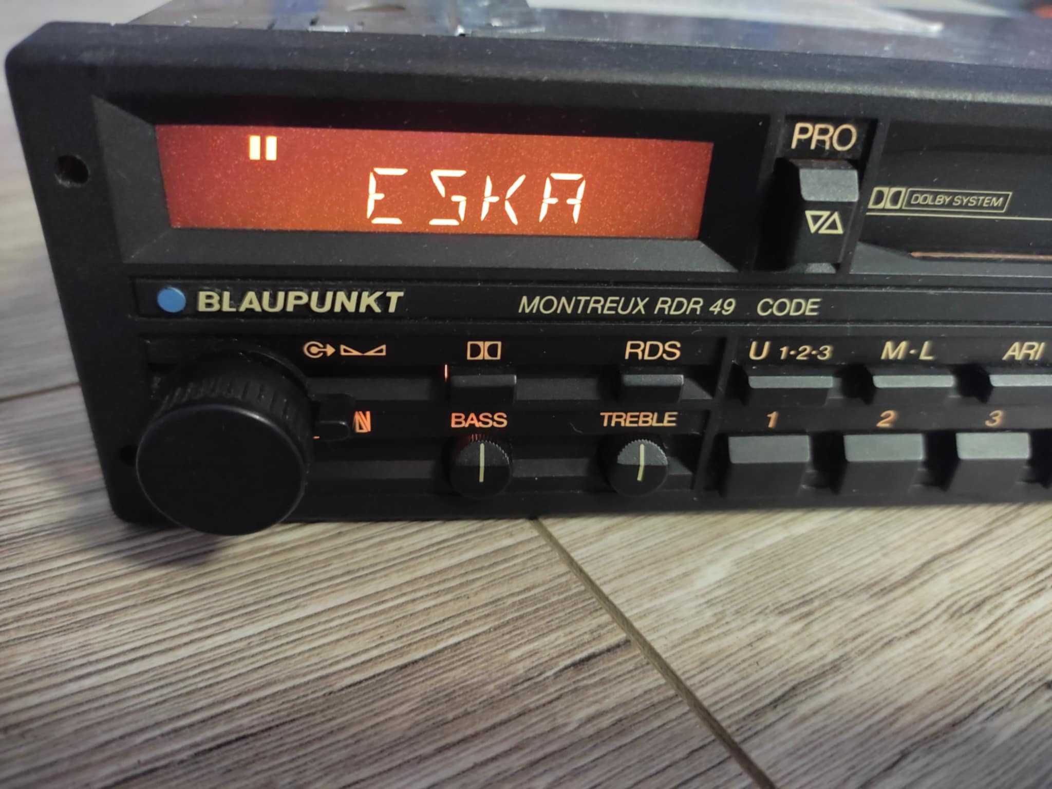 Radio samochodowe Blaupunkt Montreux RDR 49 Mercedes BMW