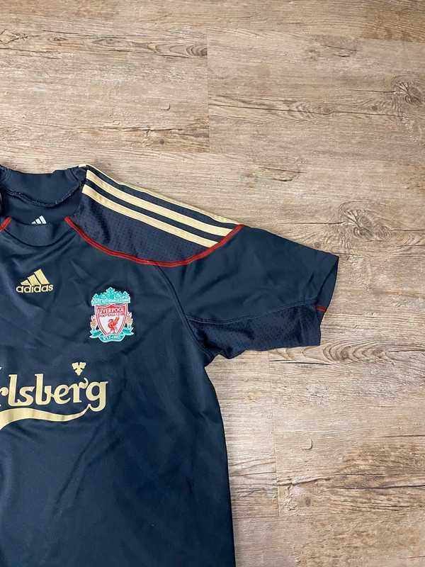 Koszulka piłkarska Liverpool Carlsberg Adidas rozmiar 10/11yrs