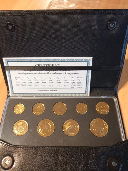 Polskie monety zestawy