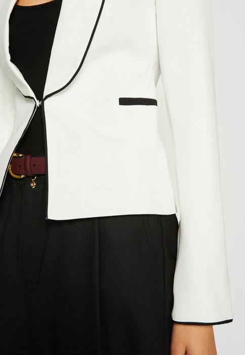 Żakiet biały slim fit Anna Field M